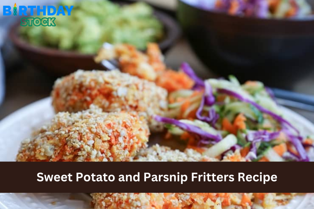 Sweet Potato And Parsnip Fritters Recipe - Birthday Stock