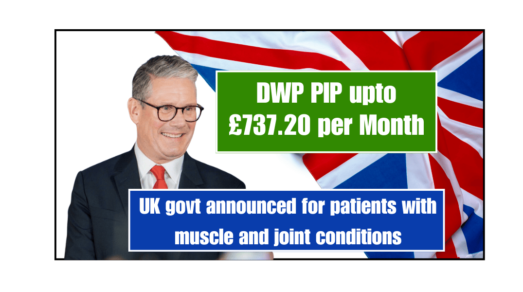 DWP PIP upto £737.20 per Month UK govt announced for patients with muscle and joint conditions